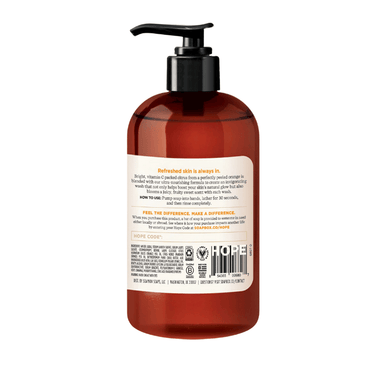 Soapbox Citrus and Peach Rose Liquid Hand Soap, 12 Oz