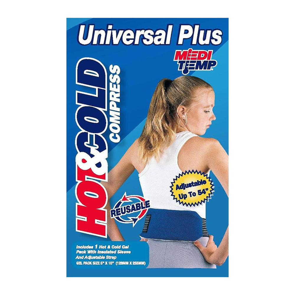 Medi Temp Hot And Cold Comprehensive Therapy Universal Plus Pad, Latex Free, 1 Ea