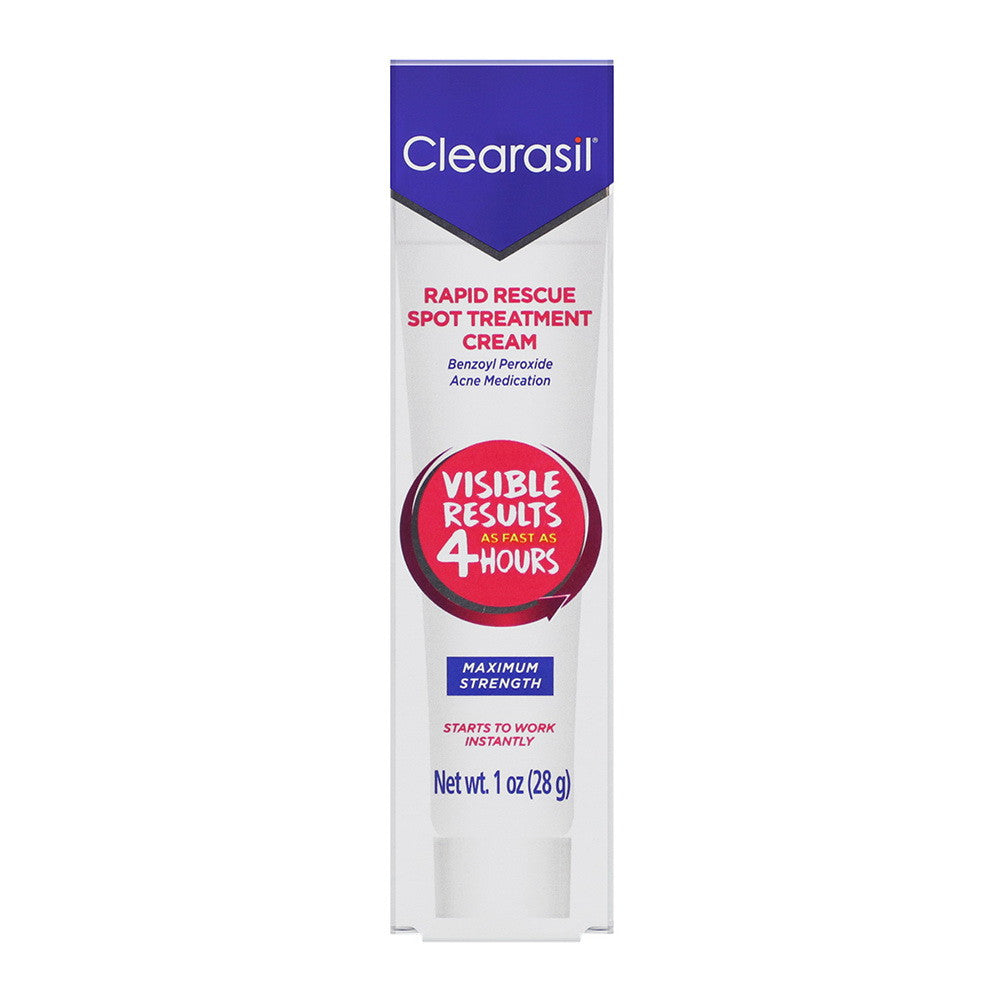 Clearasil Rapid Rescue Spot Treatment Cream, 1 Oz