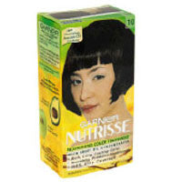 Garnier Nutrisse Permanent Creme Haircolor #10 Black, 1 Ea