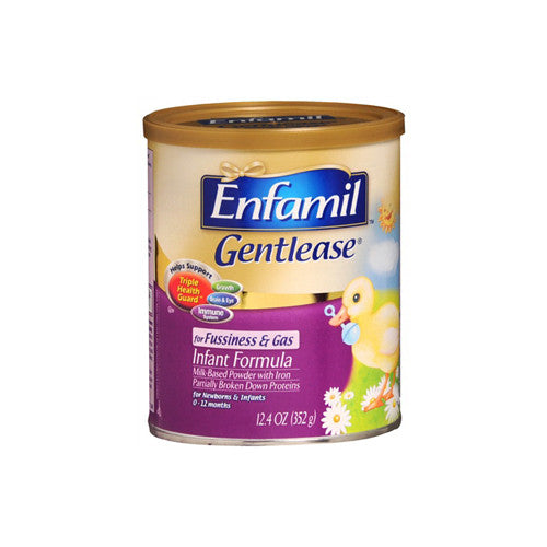 Enfamil Gentlease Infant Formula Milk Based Powder - 12.4 Oz