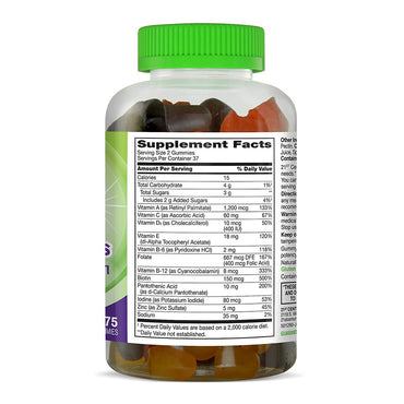 21St Century Vitajoy Adult Multivitamin Daily Vitamins And Minerals Gummies - 75 Ea