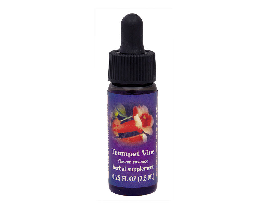 Flower Essence Trumpet Vine Herbal Supplement Dropper, 0.25 Oz