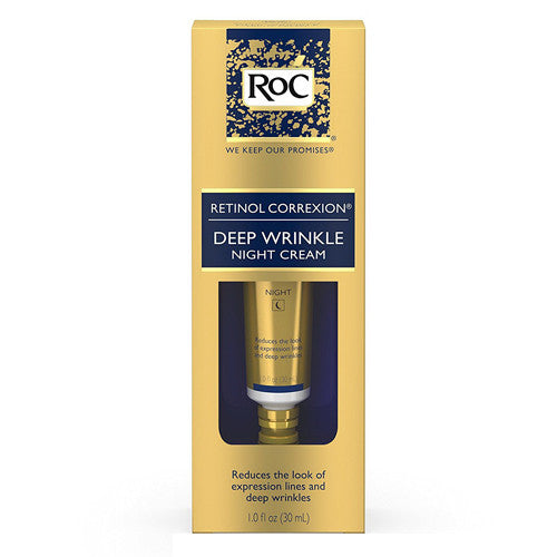 Roc Retinol Correxion Deep Wrinkle Night Cream - 1 Oz