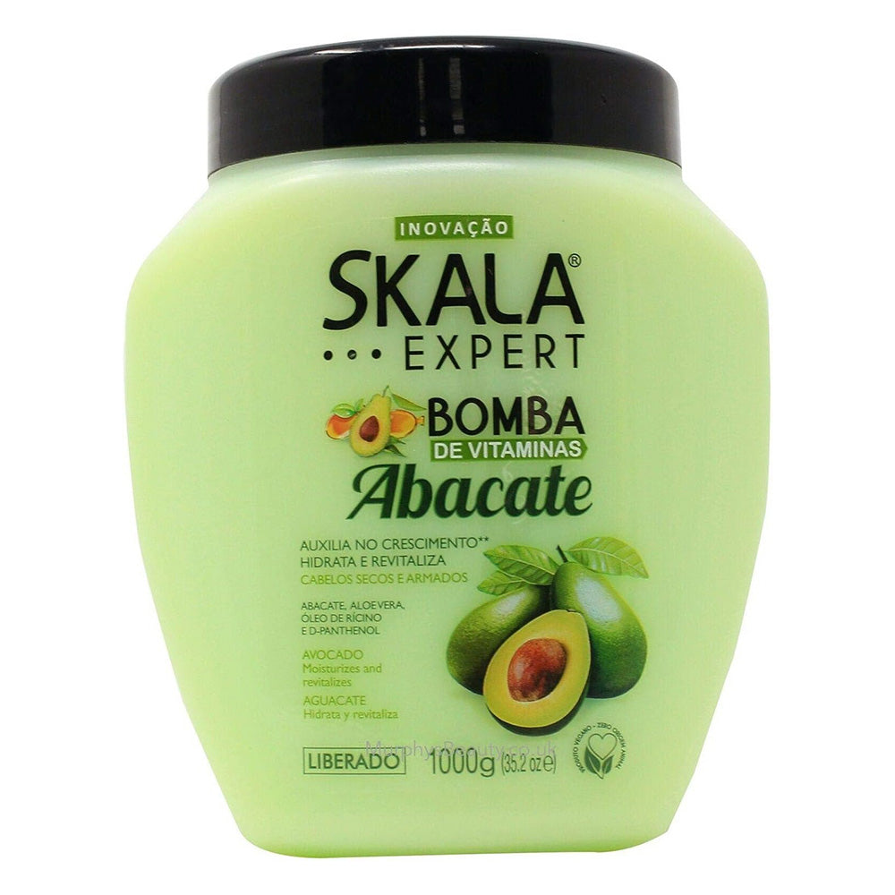 Skala Abacate Hair Treatment Conditioning Cream with Avocado 35.2Oz (1000g)