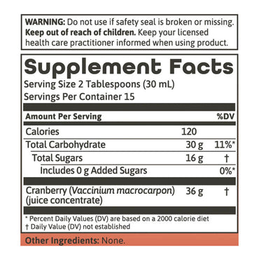 Dynamic Health Cranberry Concentrate of Antioxidants, 16 Oz