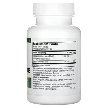 Mushroom Wisdom Super Royal Agaricus with Maitake D Fraction Tablets, 120 Ea