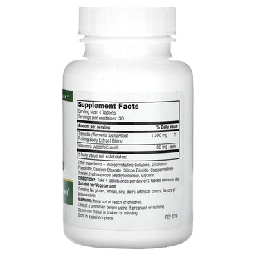 Mushroom Wisdom Super Tremella Vegetable Capsules, Supports Healthy Skin And Bones, 120 Ea