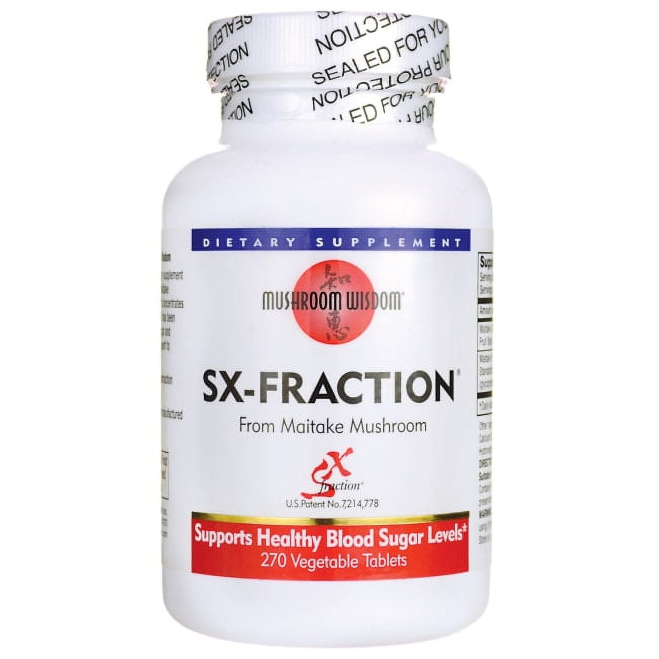 Mushroom Wisdom Maitake SX Fraction Vegetable Tablets, 270 Ea