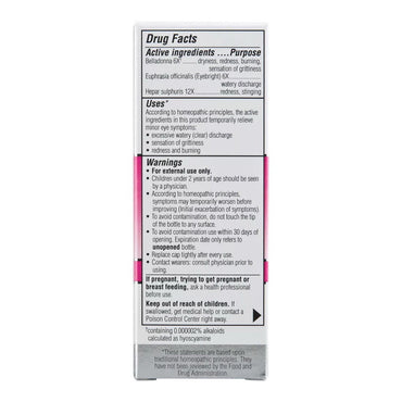 Similasan Pink Eye Relief Sterile Eye Drops, 0.33 Oz