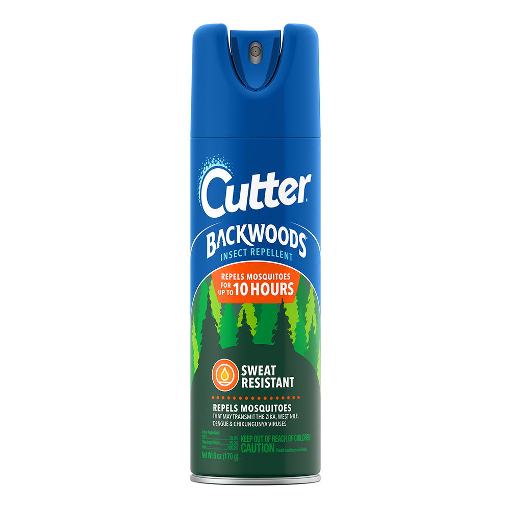 Cutter Backwoods Insect Repellent Aerosol Spray - 6 Oz