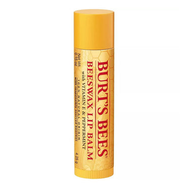 Burts Bees Beeswax Lip Balm With Vitamin E And Peppermint, 0.30 Oz