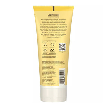 Burts Bees Deep Cleansing Cream, Soap Bark And Chamomile, 6 Oz