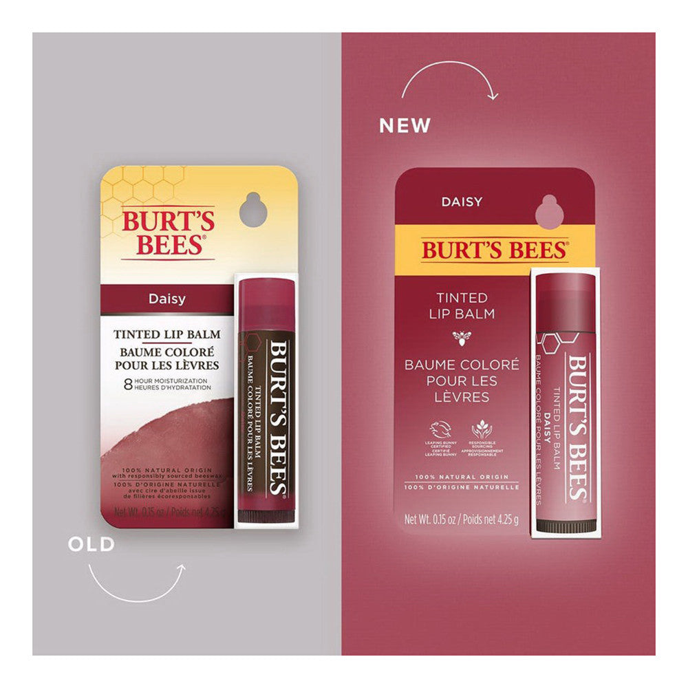 Burts Bees Tinted Lip Balm, Red Dahlia, 0.15 Oz