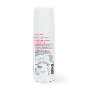 Lafes Natural Roll On Deodorant Rose And Coriander, 3 Oz