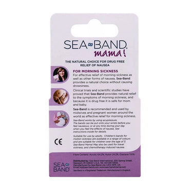 Sea-Band Mama Drug Free Morning Sickness Relief Wrist Band - 1 Ea