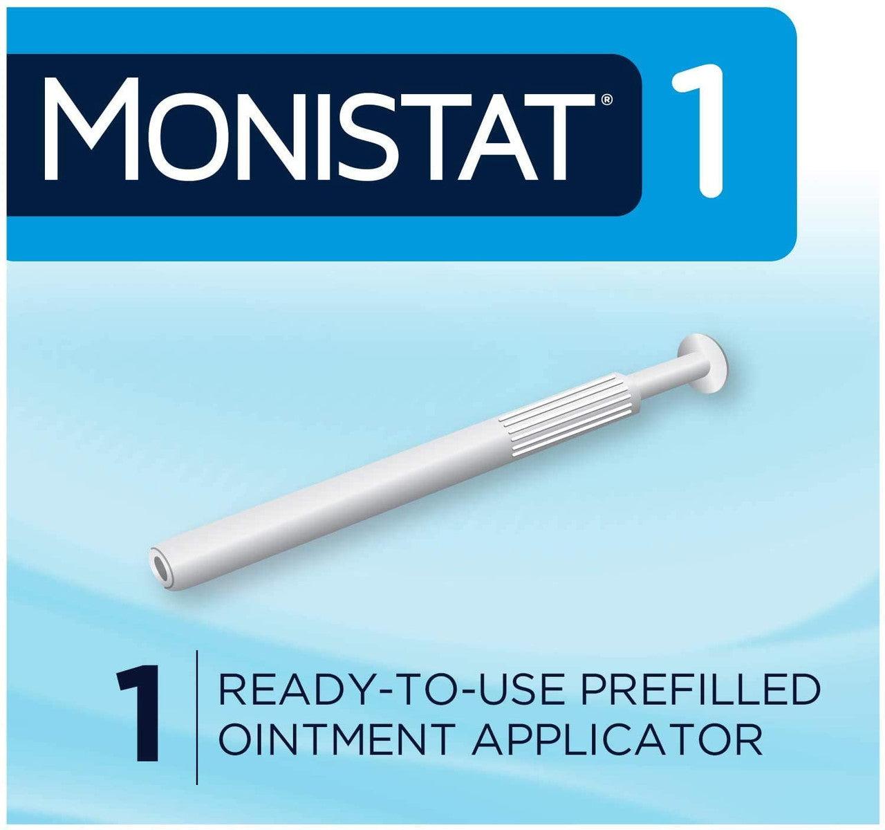 Monistat 1 Day Vaginal Antifungal Prefilled Applicator, 1 Ea