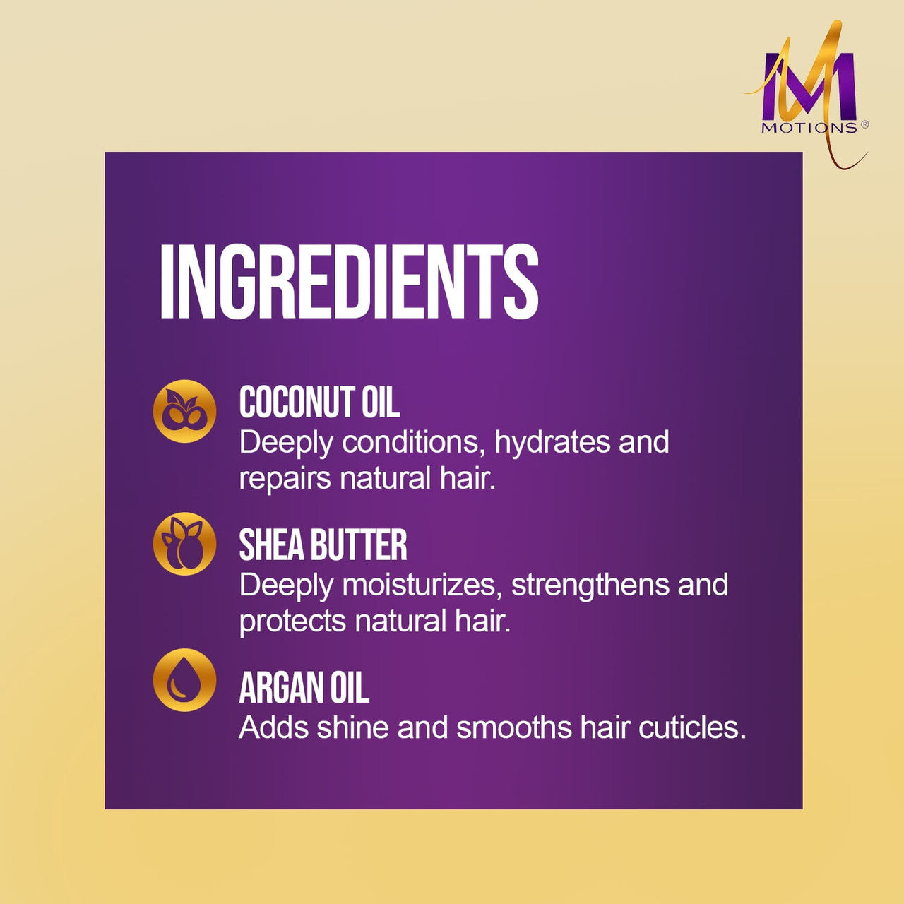 Motions Shea Butter Hair and Scalp Daily Moisturizing Hairdressing, 6 Oz
