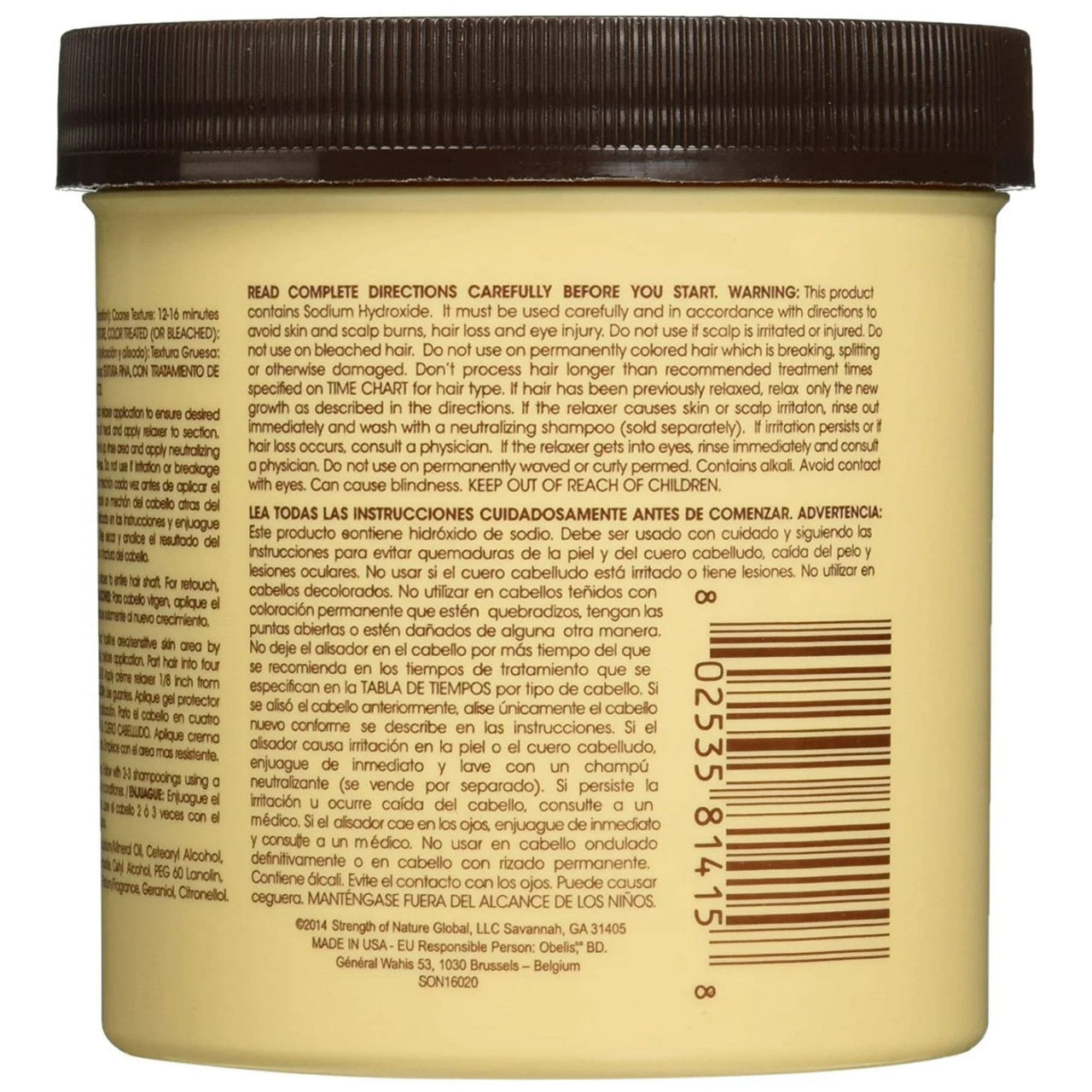 Tcb No Base Creme Hair Relaxer, Regular Jar, 7.5 Oz