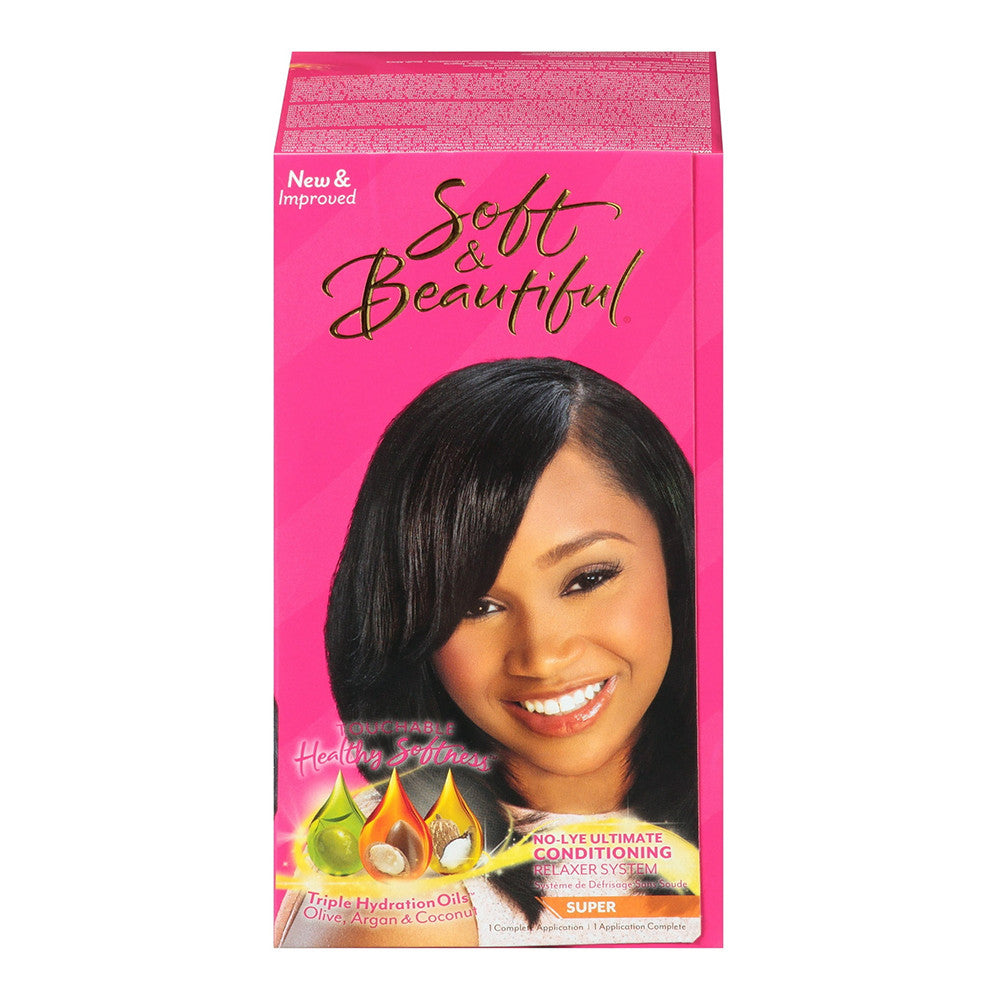 Soft And Beautiful Ultimate Protection No Lye Relaxer Kit, Coarse, 1 Ea