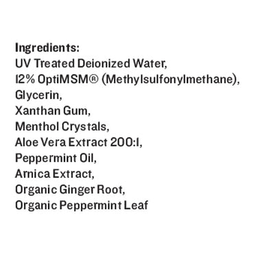 Sunfood Superfoods Soothing MSM Aloe Gel, 4 Oz