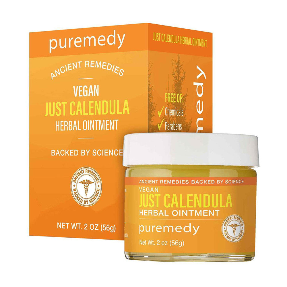 Puremedy Just Calendula Herbal Ointment, 2 Oz