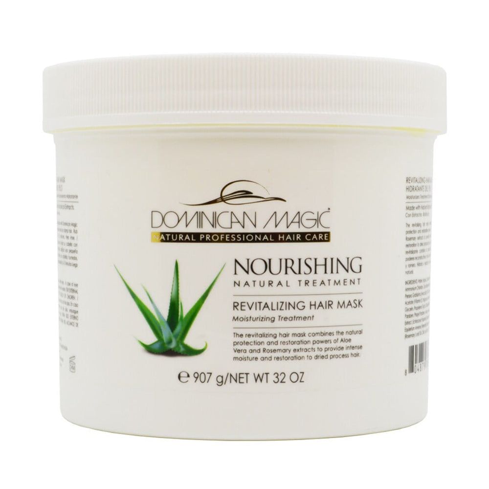 Dominican Magic Revitalizing Hair Mask for Deep Repair and Hydration 32Oz (907g)