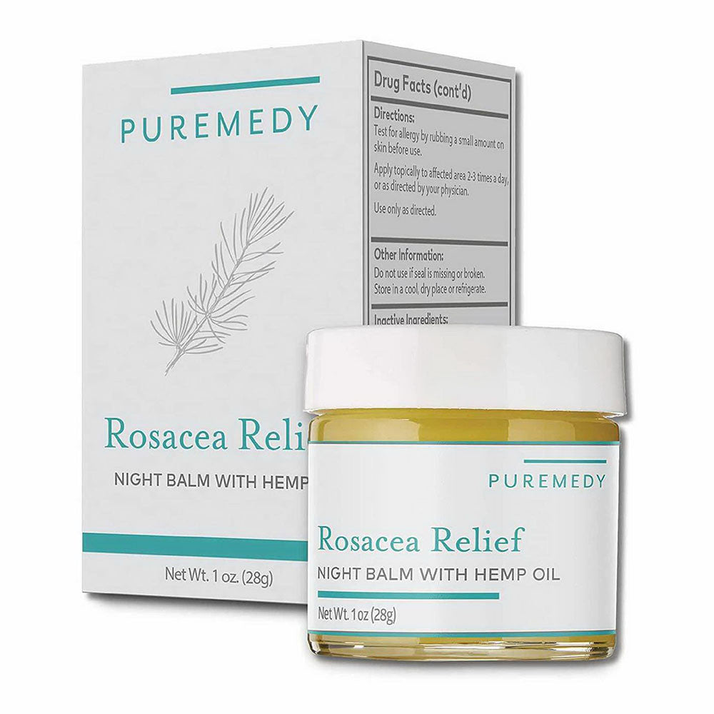 Puremedy Natural Unscented Rosacea Relief Homeopathic Salve, 1 Oz