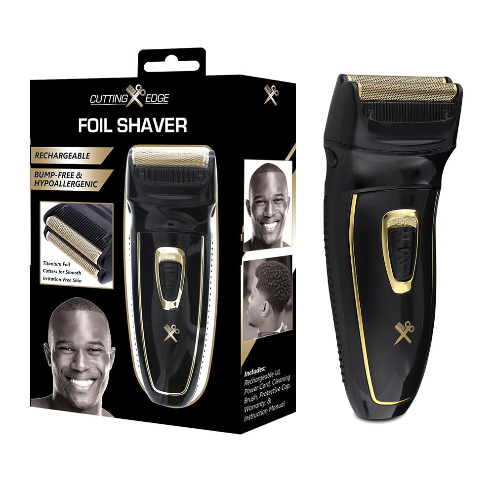 Cutting Edge Foil Shaver for Men Rechargable Pop-Up Trimmer 1Ea
