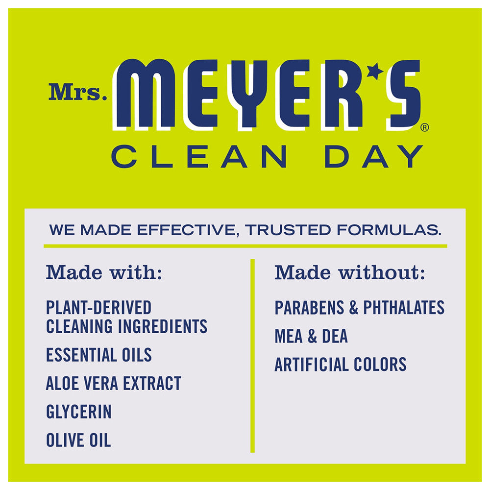 Mrs. Meyers Clean Day Liquid Hand Soap, Lemon Verbena - 12.5 Oz