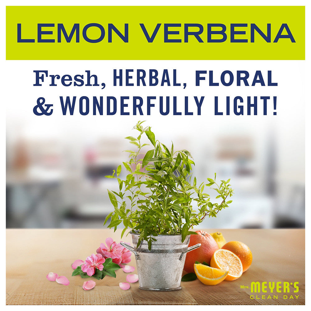 Mrs. Meyers Clean Day Scented Soy Candle, Lemon Verbena - 7.2 Oz