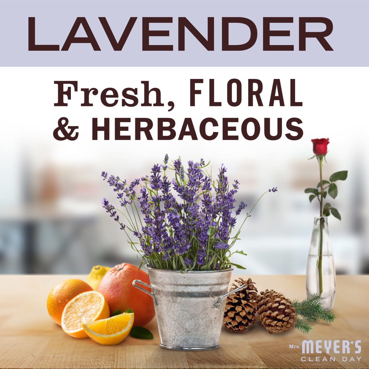 Mrs. Meyers Clean Day Room Freshener Spray Lavender Scent, 8 Oz