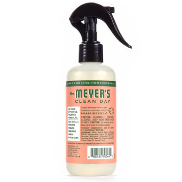 Mrs. Meyers Clean Day Room Freshener Non-Aerosol Spray Geranium Scent, 8 oz