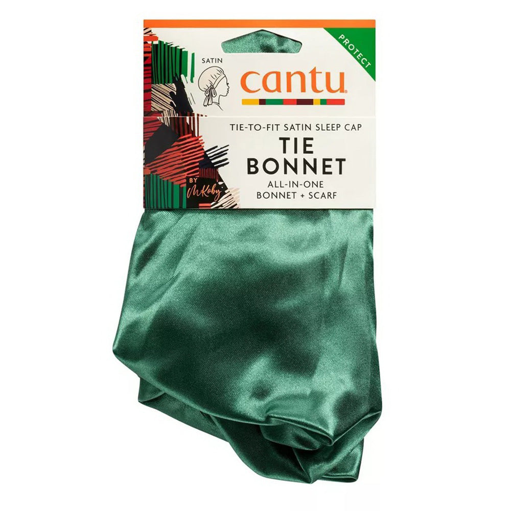 Cantu Satin Sleep Hair Cap Tie Bonnet 1Ea