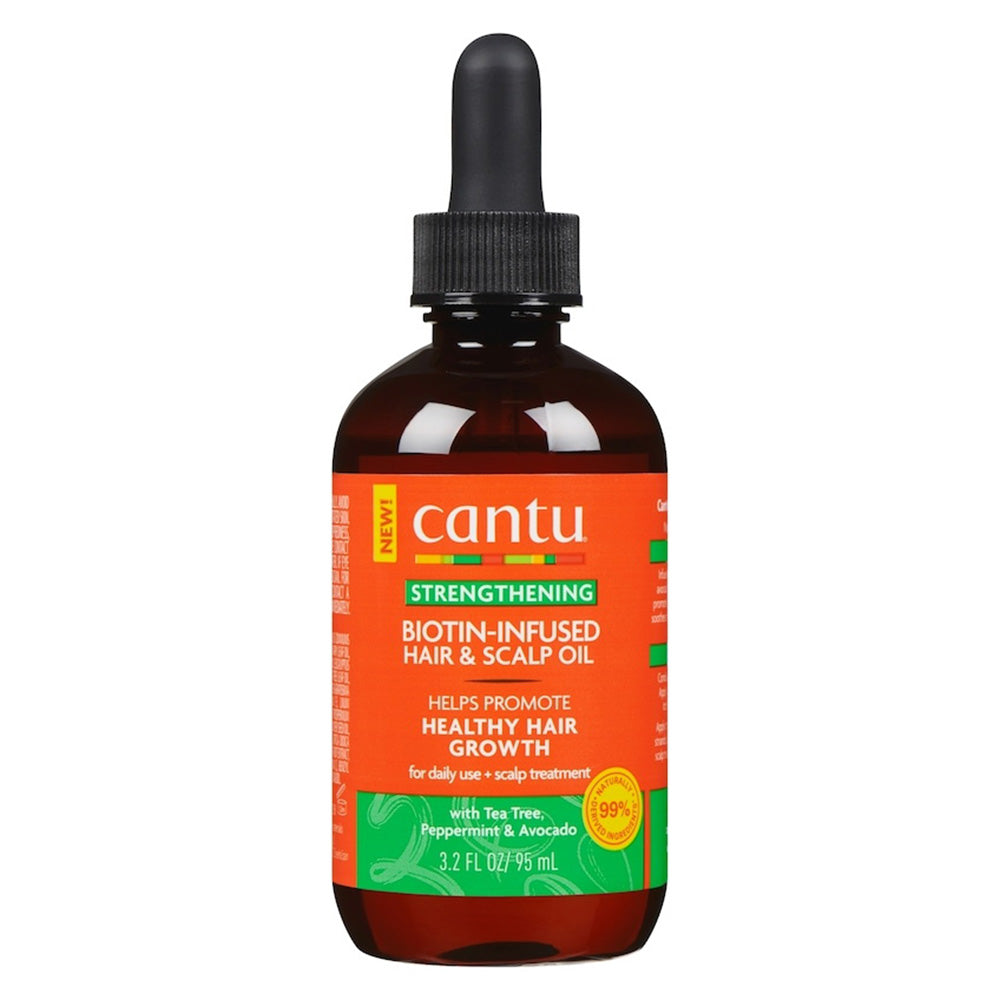 Cantu Stimulates Growth Scalp Care Shine Boost Hair Oil 3.2Oz (95ml)