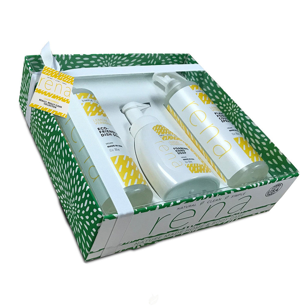 Rena Really Really Clean, Lemon Verbena Fift, 3 Ea