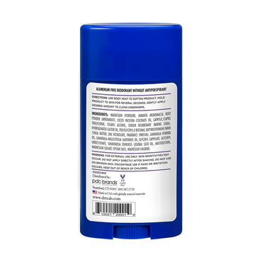 Dr. Teal's Aluminum Free Deodorant Magnesium Lavender Vanilla, 2.65 Oz