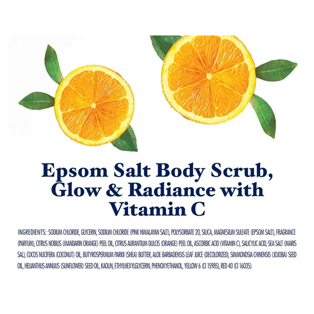Dr Teal's Pink Himalayan Salt Body Scrub Glow and Radiance, 16 Oz