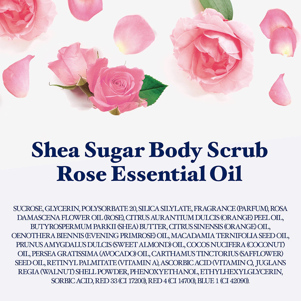 Dr Teals Shea Sugar Scrub, Rose, 19 Oz