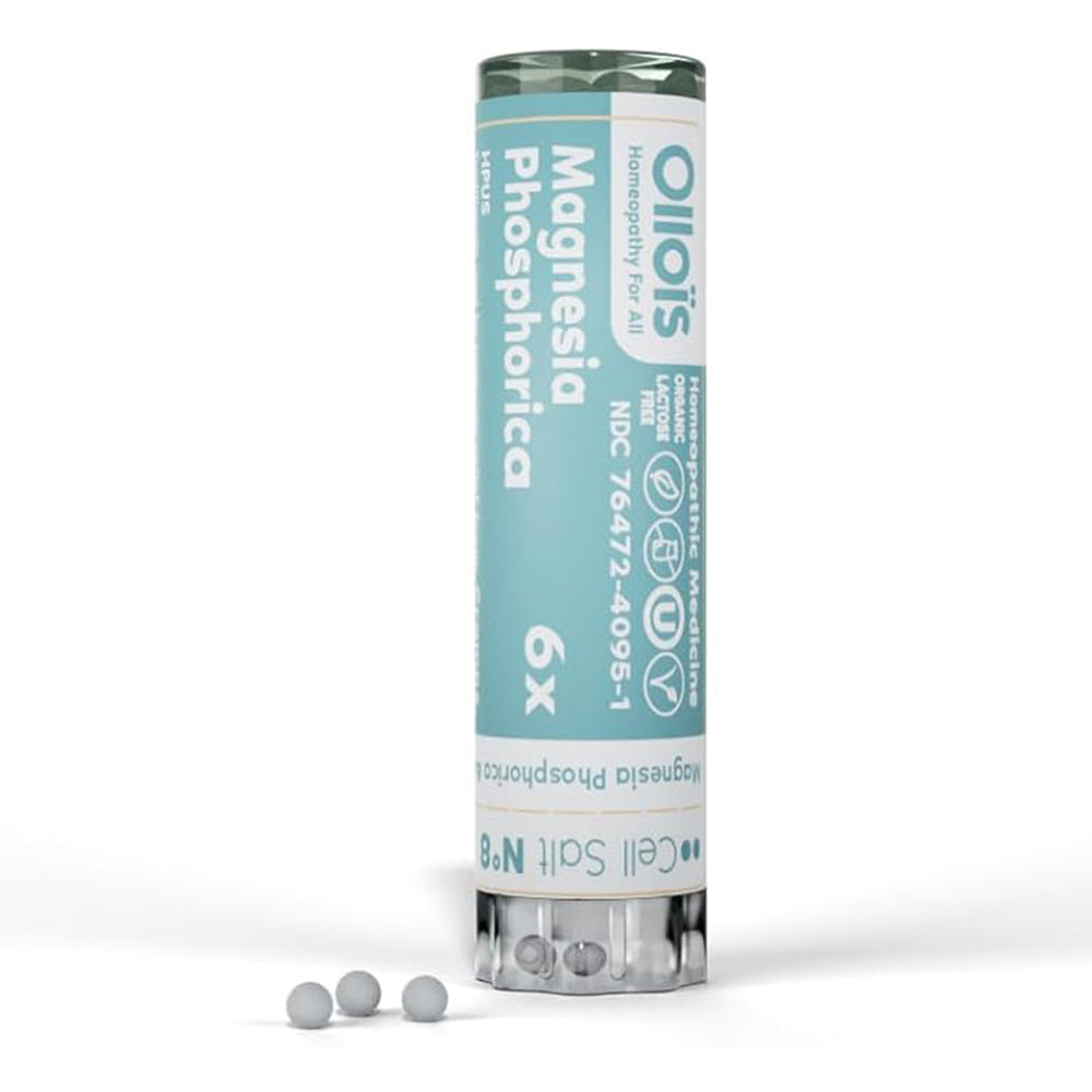 OLLOIS No8 Magnesia Phosphorica Homeopathic Medicine 6X Tablets 80Ea