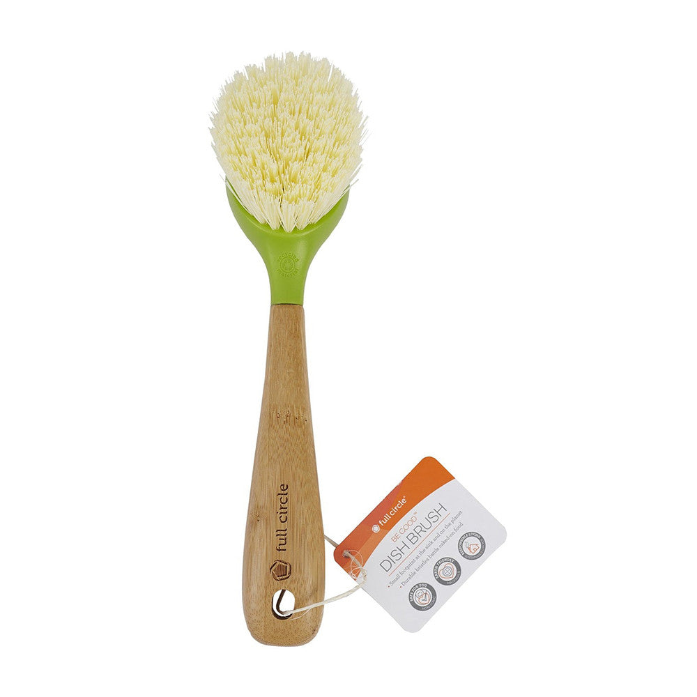 Full Circle Be Good Kitchen Dish Brush with Bamboo Handle, 1 Ea