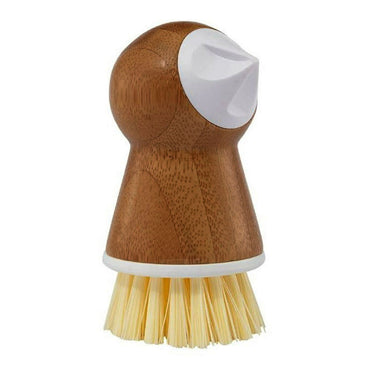 Full Circle Tater Mate Bamboo Potato Brush With Eye Remover, 1 Ea