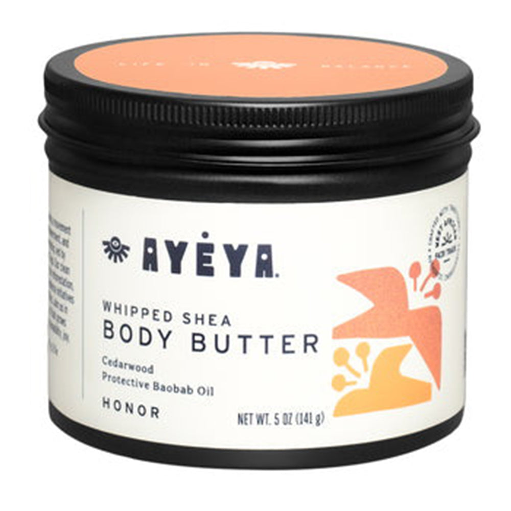 Ayeya Whipped Shea Body Butter Deeply Nourish and Protect Sensitive Skin 5Oz (141g)