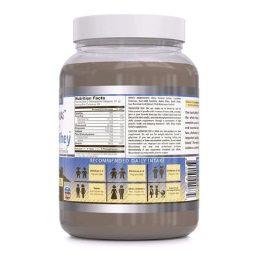 Amazing Nutrition Formulas The Family Whey Protein Powder, Chocolate Flavor, 2 Lb