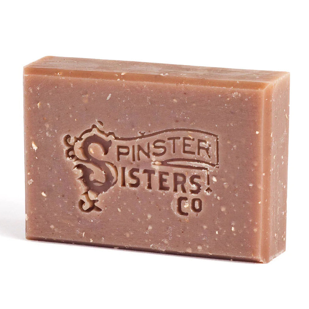 Spinster Sisters Oatmeal, Milk and Honey Soap Bar, 4.5 Oz