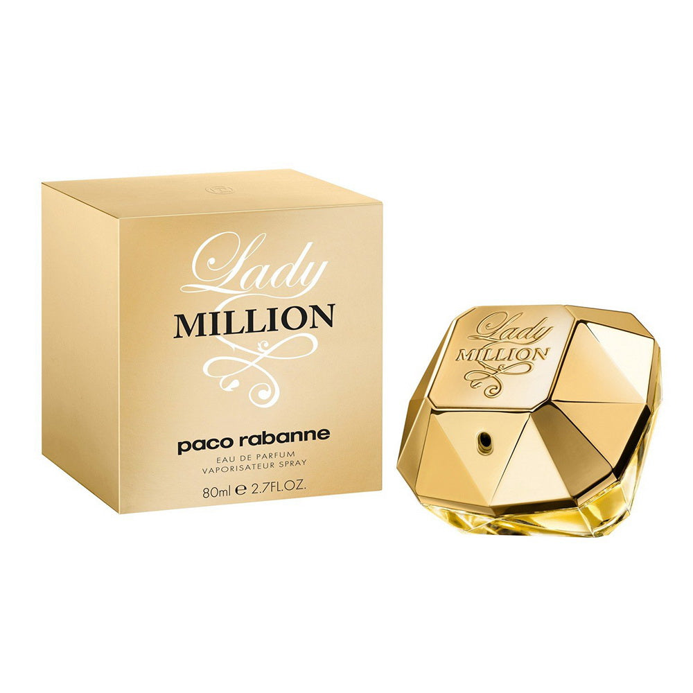 Lady Million by Paco Rabanne EDP Spray for Women, 2.7 Oz