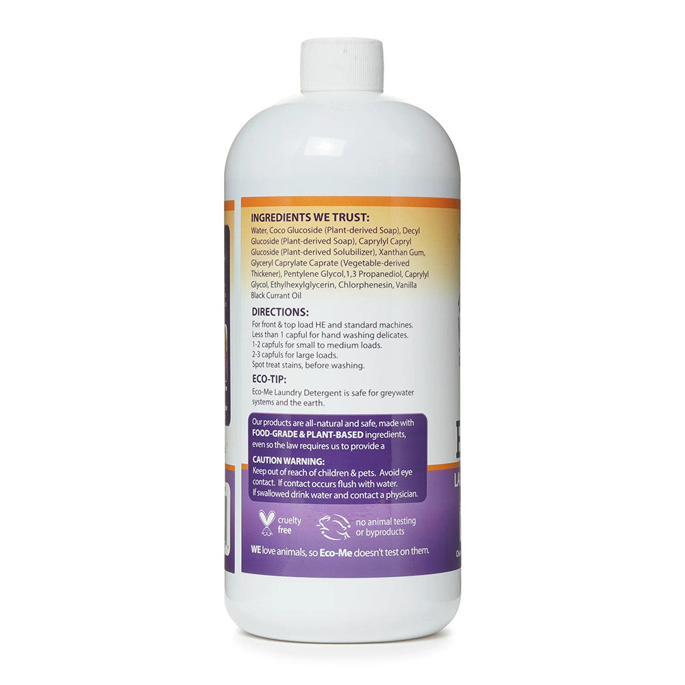 Eco Me Vanilla Bean Liquid Laundry Detergent, 32 Oz