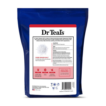 Dr. Teals Epsom Salt Soaking Solution, 6 Lb