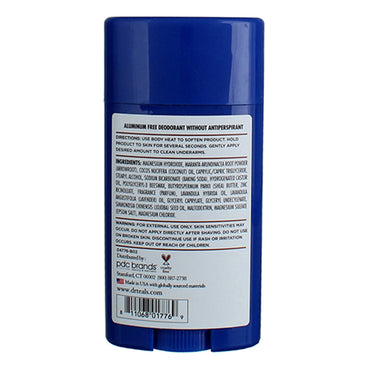 Dr Teals Aluminum Free Deodorant, Coconut Oil, 2.65 Oz