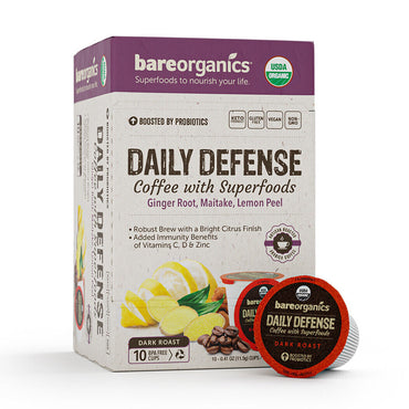 Bareorganics Coffee Immunity Superfood, 4.05Oz